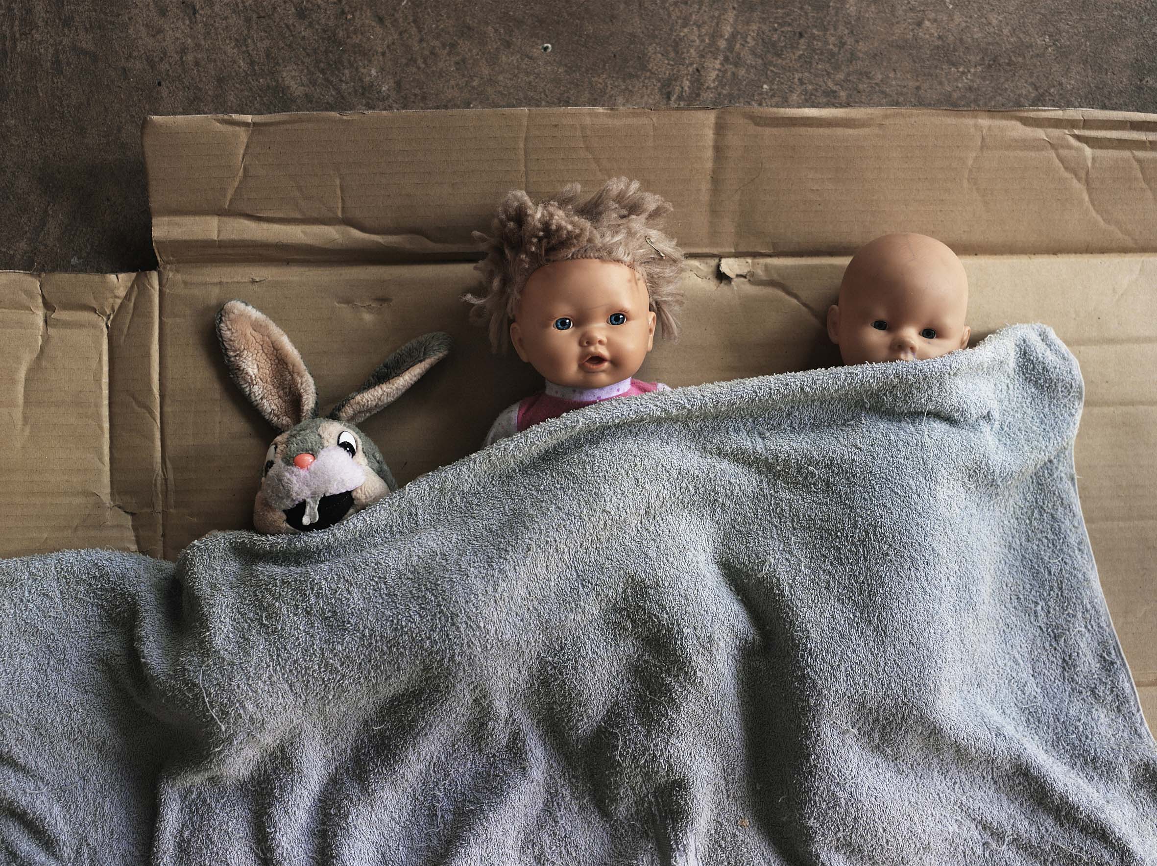 Pieter Hugo - Outside Michael’s flat, Troyeville, 2011