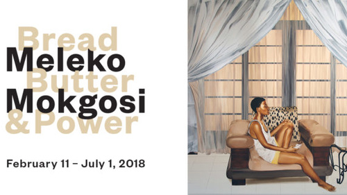 Meleko Mokgosi at the Fowler Museum