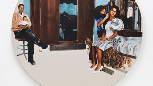 Meleko Mokgosi at Rochester Contemporary Art Center 