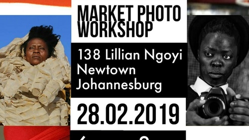 Zanele Muholi and Berni Searle at the Market Photo Workshop