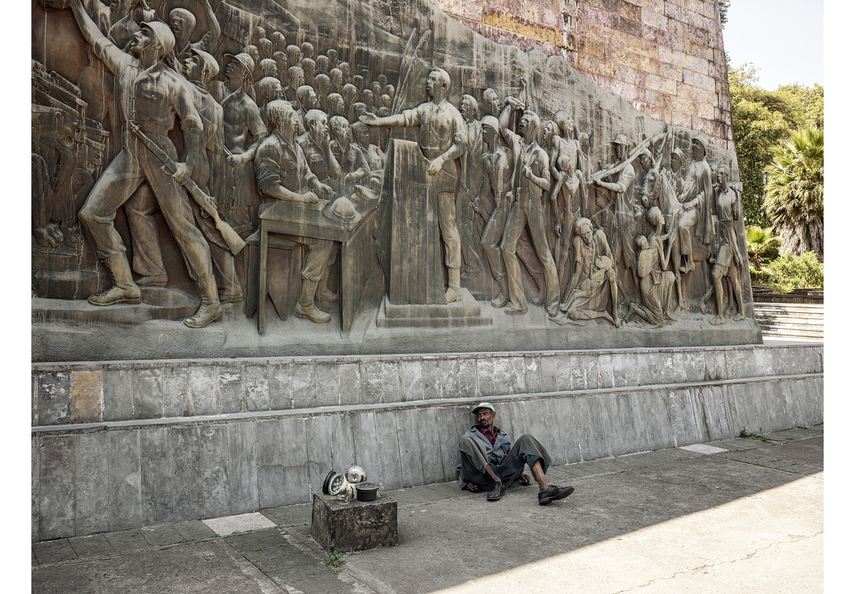 Pieter Hugo - The Tiglachin Monument, Addis Ababa, 2023