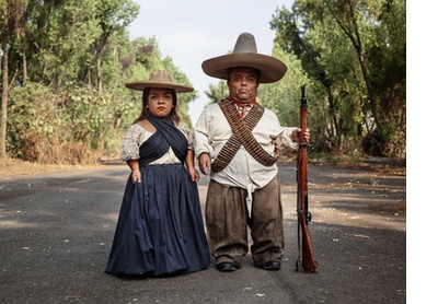 Zapata and Adelita. Mexico City, 2019